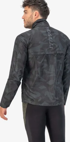 CAMO,wiatrówkadobiegania,czarno-khaki