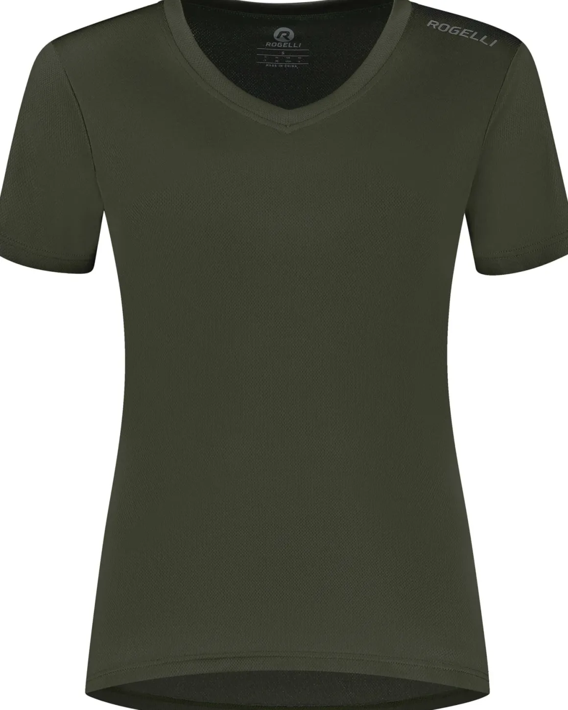 DamskakoszulkafunkcyjnaRogelliPROMOTIONLady,khaki