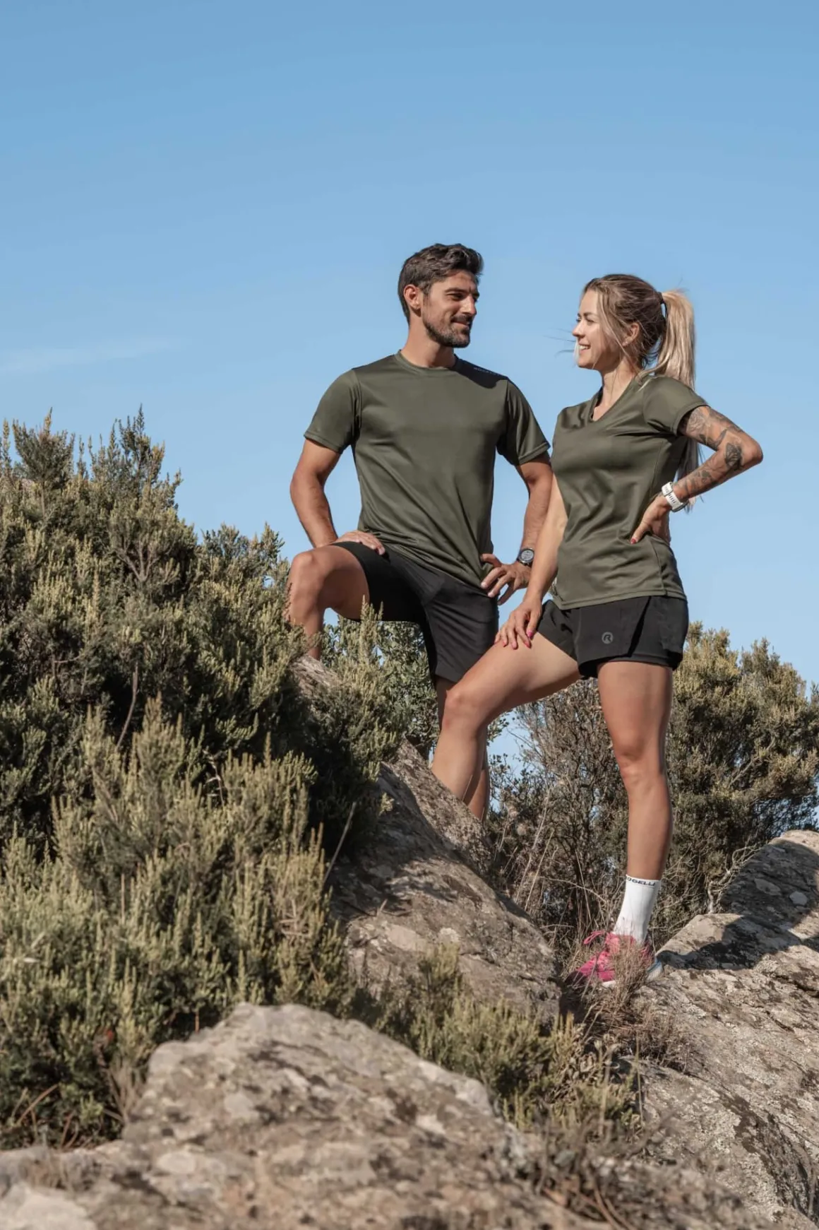 DamskakoszulkafunkcyjnaRogelliPROMOTIONLady,khaki