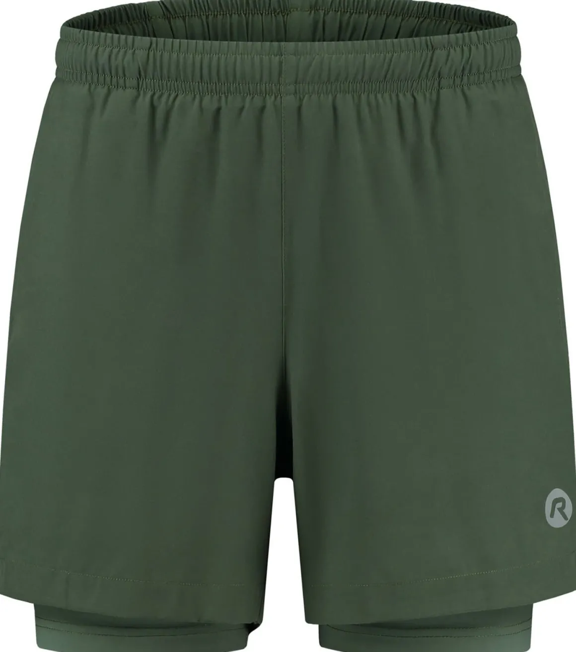 Damskiespodenkidobiegania2w1RogelliESSENTIAL,khaki
