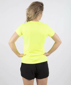 FunkcjonalnakoszulkaRogelliPROMOTIONLadydamska,żółtaodblaskowa