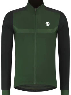 LekkakurtkarowerowaRogelliMONOześrednimociepleniem,khaki-czarny