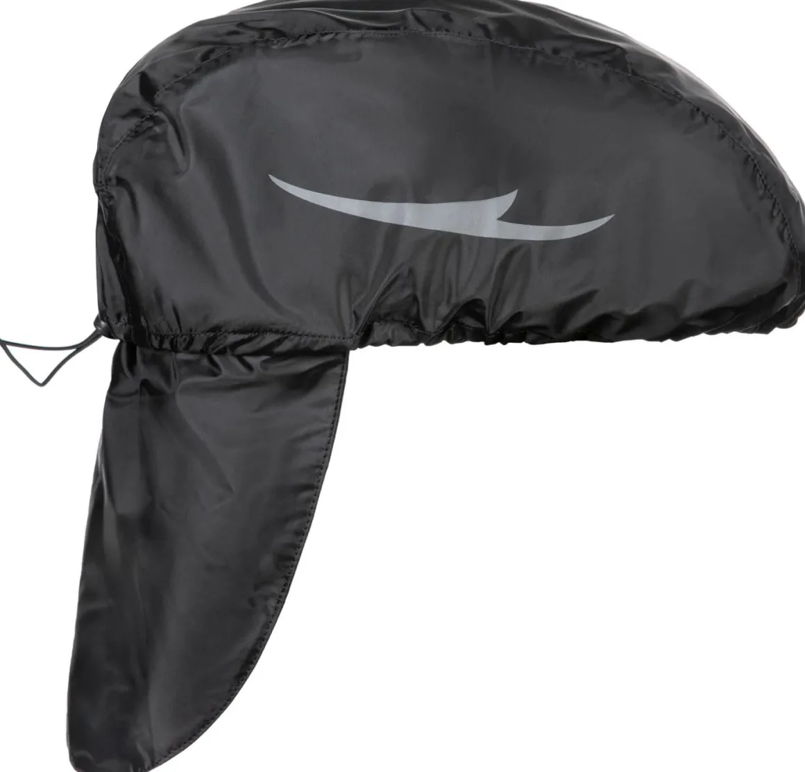 PokrowiecnakaskrowerowyCHIBAzosłonąszyi,czarny